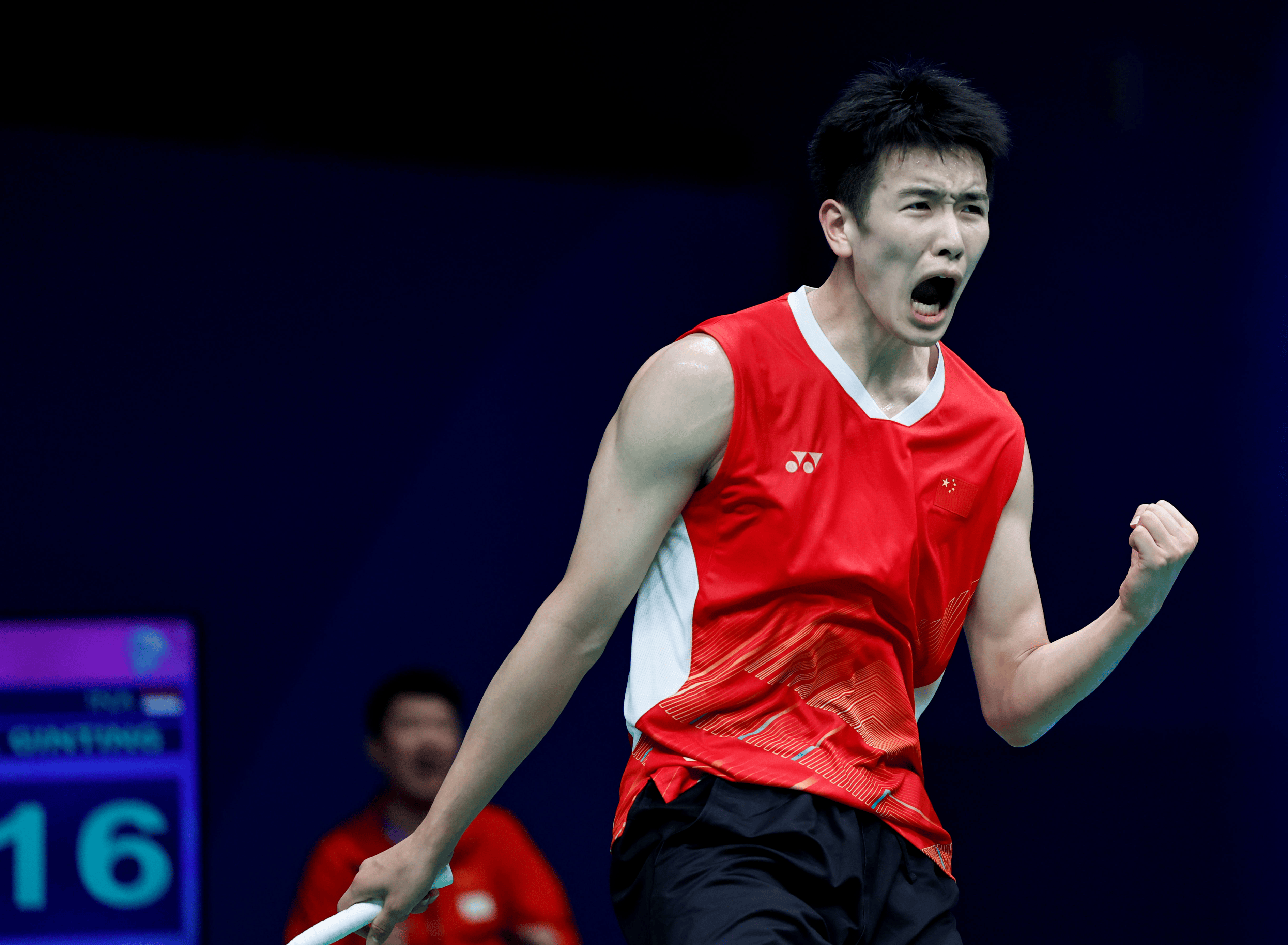 中国队横扫印尼队，石宇奇刷新纪录